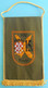 15. POTRBR (Krizevci) ... Croatia Army Old Larger Pennant * Flag Croatie Armee Kroatien Croazia Croacia - Vlaggen