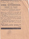 Delcampe - Carte Du Feu / Vuurkaart 1914-1918 Wittevrongel Cyriel Afsnee ST DENIJS WESTREM PLUS MILITAIRE ID  Plus Papieren - 1914-18