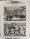 THE GRAPHIC NEWSPAPER MAGAZINE 550 / 1880. BURMAH  FOOTBALL MATCH. CHINA. CONSTANTINOPLE. NEPAUL NEPAL DURBAR INDIA - Sonstige & Ohne Zuordnung