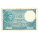 France, 10 Francs, Minerve, 1916, 1916-03-18, SPL, Fayette:06.01, KM:73a - 10 F 1916-1942 ''Minerve''