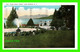 LAKE GEORGE, NY - BAY, FROM HOTEL FRONT - TRAVEL IN 1928 - - Lake George