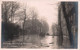 7110 ASNIERES Sur SEINE  Inondé 1910 Rue De NORMANDIE (carte Photo )  Inondation (scan Recto-verso) Hauts De Seine - Asnieres Sur Seine