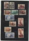 Russia 1946 Views Of Moscow And 1947 Overprint 2 Ful Set Used - Usados