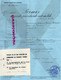 60-COMPIEGNE-75-PARIS- RARE PERMIS DE CIRCULER VEHICULE AUTOMOBILE -CHEMIN DE FER-1916- YVONNE DEBELUT CHATEAUPONSAC 87 - Historical Documents