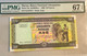 1999 BANCO NACIONAL ULTRAMARINO BNU 50 PATACAS PICK#72a PMG67PMG, MA PREFIX - - Macao