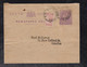 South Australia Ca 1890 Uprated Wrapper Stationery ADELAIDE To LONDON - Covers & Documents