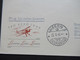 Schweiz 23.5.1956 Pro Aero Nr.470 Sonderbeleg Flug Locarno - Luzern Stempel Locarno Posta Aerea - Premiers Vols
