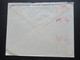 Jugoslawien 1947 Brief Nach Berlin Mit Zensurstempel Passed U.S. Civil Censorship Berlin Der Alliierten Mächte!! - Cartas & Documentos