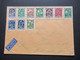 Österreich 1948 Anti-Tuberkulose Fonds Nr.868 / 877 Satzbrief Verwendet 1957 Mit Flugpost Golling - Berlin Dahlem - Lettres & Documents