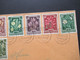 Österreich 1948 Anti-Tuberkulose Fonds Nr.868 / 877 Satzbrief Verwendet 1957 Mit Flugpost Golling - Berlin Dahlem - Covers & Documents