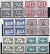 Belgie .   OBP  .  1053/1062  Blokken 4 Zegels (2 Scans)     .     **   .   Postfris  .   /   .   Neuf  SANS Charnière - Unused Stamps