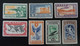 &CSAV 37A& GREECE YVERT PA 8/14, MICHEL 355/361 LUXE MNH**, AIRPLANE, AVION. - Ongebruikt