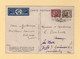 Air France - Carte Postale Affranchissement Reduit - Hanoi - Tonkin - 1939 - 1960-.... Covers & Documents