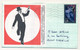 FRANCE - Env. - 2,80 Yves MONTAND - Obl Marseille Valentine + Vignette Portrait Montand Au Dos 6/10/1994 - Covers & Documents