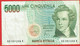 Italie - Billet De 5000 Lire - Vincenzo Bellini - 4 Juin 1985 - P111c - 5000 Liras