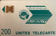 DJIBOUTI  -  Phonecard  -  OPT DJIBOUTI  -  SC 4 OB AFNOR  -  200 Unités  - N° Série : Grand Embouti - Djibouti