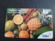 ST MARTIN / OUTREMER TELECOM/ 80FF 80 UNITS  FRUITS/ANANAS ORANGE    FINE USED CARD    ** 6264 ** - Antillen (Frans)