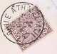 Ireland 1922-23 Wmk SE 9d Arms, Used On Registered First Day Cover Dublin Cds 26 OC 23, Slight Scuff And Small Stain - Storia Postale