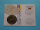 DEUTSCHE EINHEIT 3 OKTOBER 1990 ( Stamp > 1991 ) N° 2708 ! - Souvenirmunten (elongated Coins)