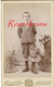 CDV Portrait Carte De Visite Ancienne Photo Old Oude Foto Photographe Geruzet Bruxelles Garcon Boy Enfant Child Kind - Unclassified