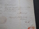 Delcampe - AD Baden 1867 Faltbrief Mit Gedrucktem Inhalt Gerichts Notariat Stempel Ellwangen Und Rücks. L1 Unterschneidheim - Briefe U. Dokumente
