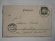 1908 GERMANY BAD STEBEN KURHAUS With BAVARIA 5 PF WAPPEN STAMP - Bad Steben