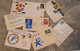 Delcampe - Alte Briefe/Postkarten Mit Briefmarken - Alle Welt - - Colecciones (sin álbumes)