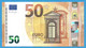 50 EURO SPAIN DRAGHI VA-V007 UNC-FDS (D109) - 50 Euro