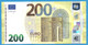 200 EURO ITALY DRAGHI SD-S008 UNC-FDS (D112) - 200 Euro