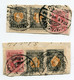 - 9 Timbres, Stamps, Siam, Environs 1923,  Cachets,  à Décoller,TBE,  Scans. .. - Siam