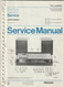 Philips Brochure-leaflet: Service Manual  TAC 22RH851 Radio/cassette Supplement - Literatuur & Schema's