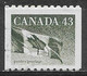 Canada 1992. Scott #1395 (U) Flag - Rollen