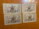 Allemagne - Lot De 4 Billets 1000 Mark 1910 - 1.000 Mark