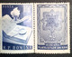 Stamps Errors Romania 1959 Mi 1812 Printed With Spot Color. Stamp Album, Philatelic Magnifying Glass With Inscription - Errors, Freaks & Oddities (EFO)