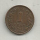 Monnaie , PAYS BAS, Koningrijk Der Nederlanden, 1892, 1 Cent , 2 Scans - 1 Cent