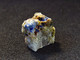 Linarite With Minor Brochantite Et Al On Matrix ( 1.2 X 1 X 1 Cm ) Dos Adriana Mine - Copiapo - Chili - Minéraux