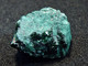 Atacamite Floater (1 X 1 X 0.5 Cm) Mount Gunson Copper Mines, Pernatty Lagoon - Stuart Shelf - S. Australia -  Australia - Minéraux