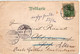 49749 - Deutsches Reich - 1901 - Color-AK "Gruss Aus Der Garnison", Gebraucht M. Senkr. Bug - Schleswig