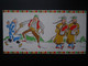 RARE  TAPISSERIE TINTIN  ANNEES 50  . HERGE . PAPIER PEINT . FRISE . - Other & Unclassified