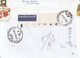 BARCODE MACHINE PRINTED STICKER STAMP ON COVER, 2011, NETHERLANDS - Cartas & Documentos