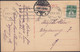 1912. DANMARK. Postcard Foran Københavns Nye Banegaard, Cancelled KJØBENHAVN 17.8.12. 5 øre.  (Michel 63) - JF425607 - Briefe U. Dokumente