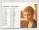 Calendrier, Agenda, 1995 , Haute Coiffure, Salon CHRISTIAN ,SEDAN , 18 Pages, 3 Scans, Frais Fr 1.65 E - Petit Format : 1991-00