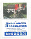 Calendrier, 2007, Ambulances ARDENNAISES, 08, VRIGNE AUX BOIS, 4 Pages  3 Scans, Chiens - Tamaño Pequeño : 2001-...