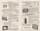 4 Prospectus Publicitaires Recto-Verso ( 8 Pages ) /offres Aux Amateurs Radio/ L PERICONE/ Vers 1960   VPN354 - Appareils