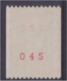 Marianne De Briat 1993 N° 2823 2,40 F Vert N° Rouge 045 Et Un Deuxième N° Rouge 055 Plus Faible - Roulettes