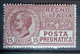 ITALIA REGNO 1927 POSTA PNEUMATICA NUOVO MH* - Pneumatic Mail