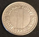 YOUGOSLAVIE - YUGOSLAVIA - 1 NOVI DINAR 1994 - KM 165 - Jugoslawien