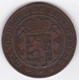 Luxembourg 10 Centimes 1865 A Paris, Guillaume III, En Bronze , KM# 23 - Luxemburg