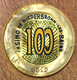 67 NIEDERBRONN-LES-BAINS CASINO JETON DE 100 FRANCS N° 0812 CHIP COINS TOKENS GAMING - Casino