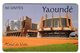 CAMEROUN REF MV CARDS CAM-36 50 U YAOUNDE Hotel De Ville Verso INTELCAM - Camerún